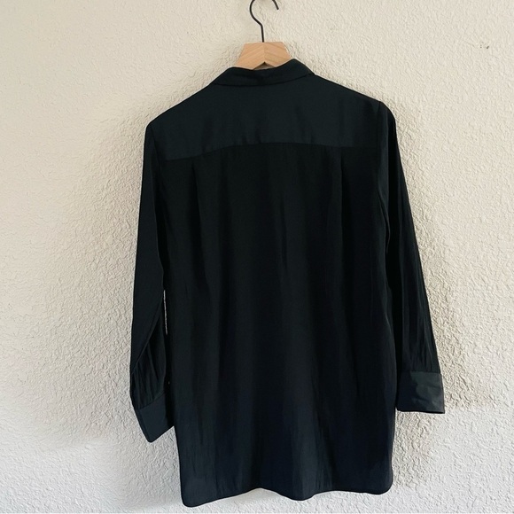 Babaton Toned Black Button Up Blouse - Picture 6 of 16